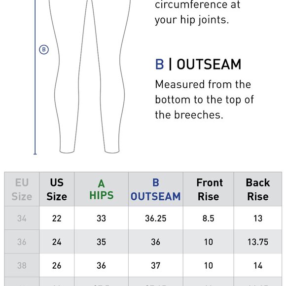 B Vertigo Tiffany Womens Silicone Full Seat Breeches - Dark Navy HORSES - Picture 6 of 7